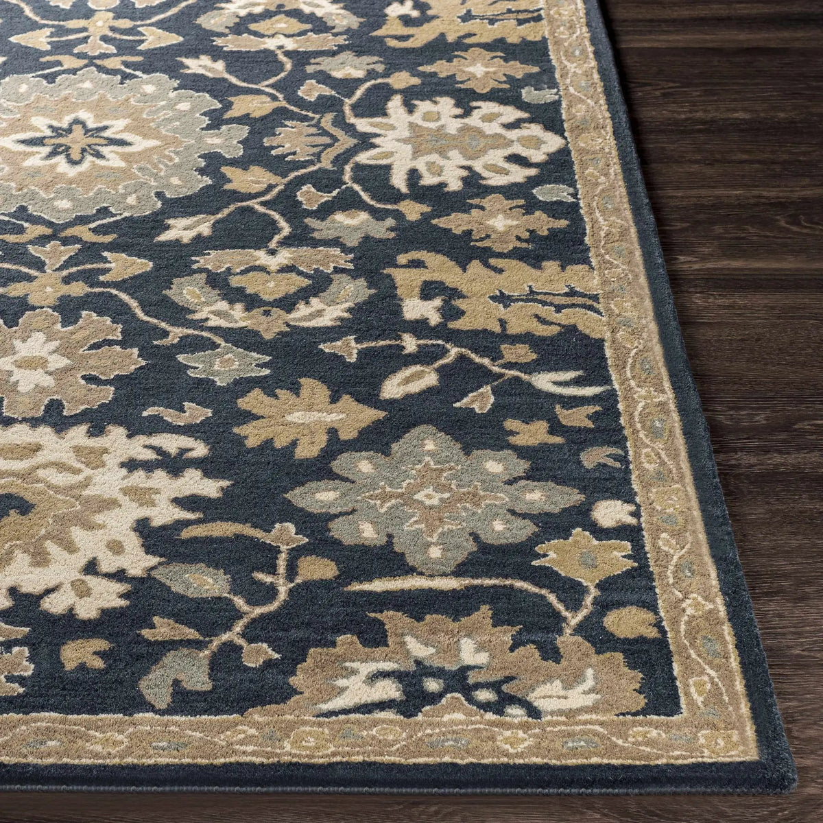 Caesar 1154 Navy Wool Rug, photo 14 of 24