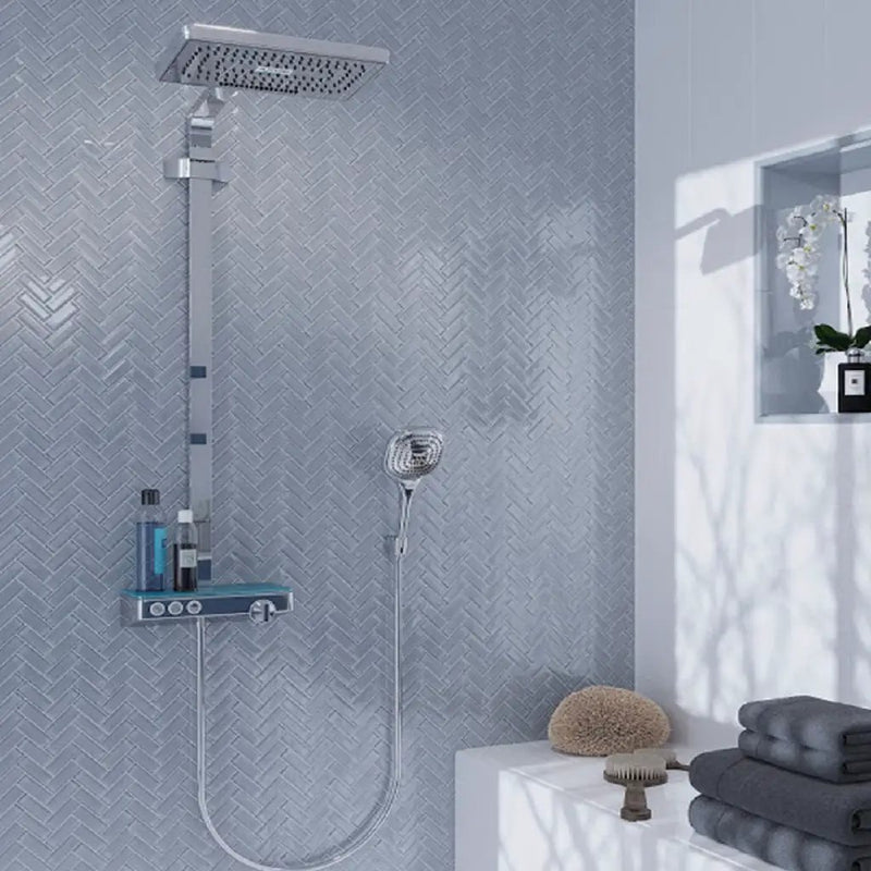 Gray 11x13 Glossy Herringbone Glass Mosaic Tile (5 pack, 4.8125 sq ft/case) by Apollo Tile