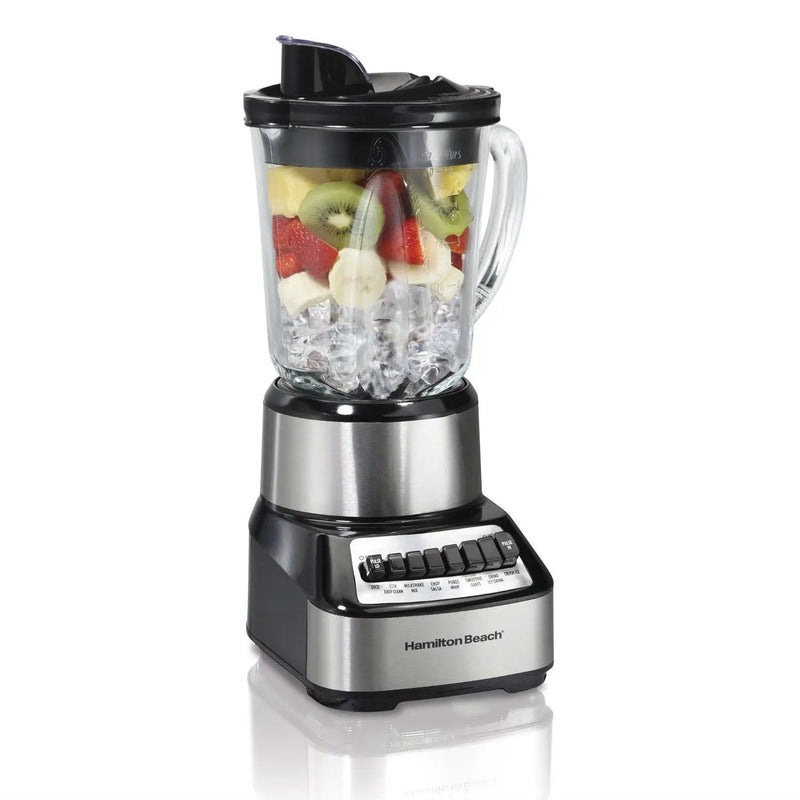 700-Watt Multi-Function Kitchen Countertop Blender with Glass Pitcher by HomePacific