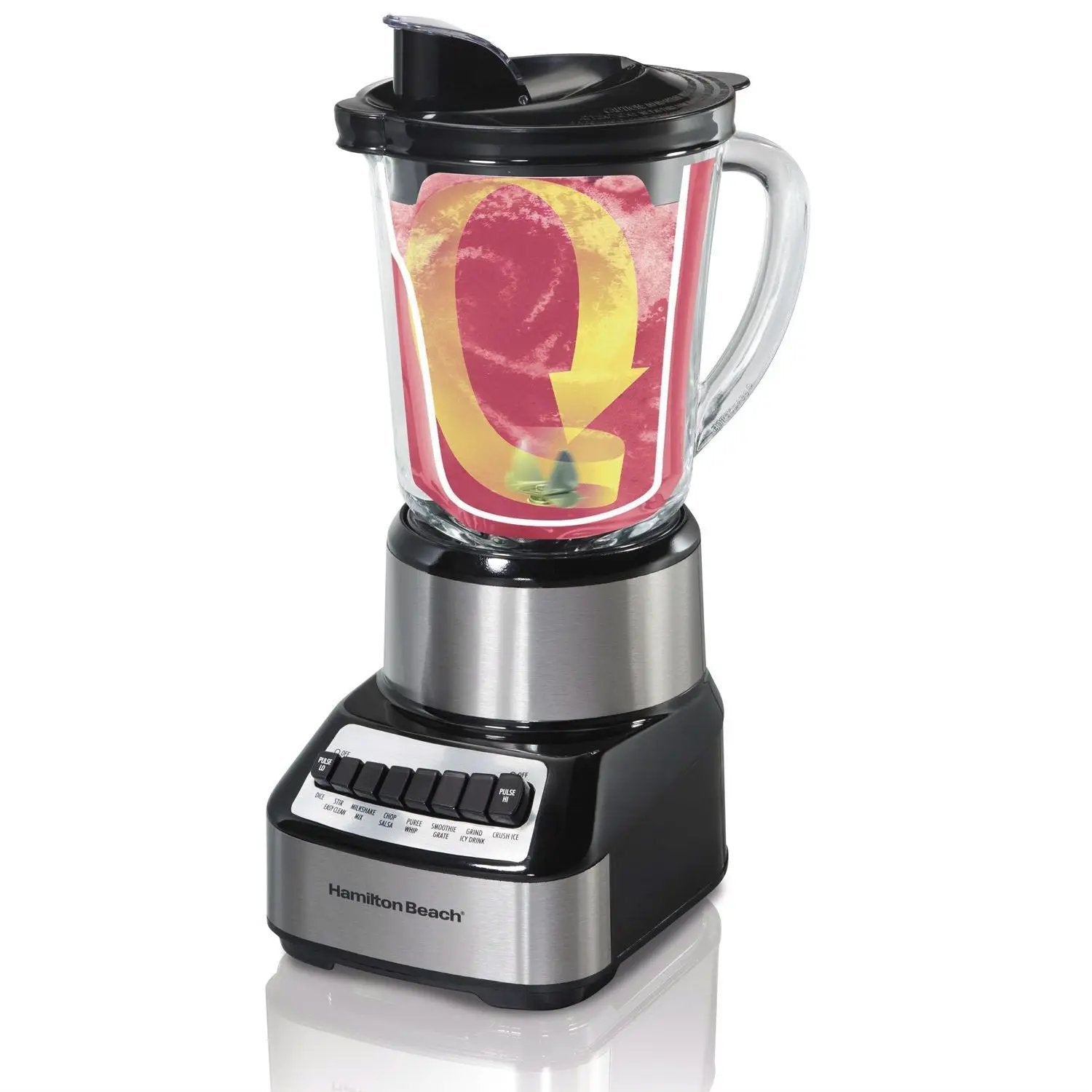 700-Watt Multi-Function Kitchen Countertop Blender with Glass Pitcher by HomePacific