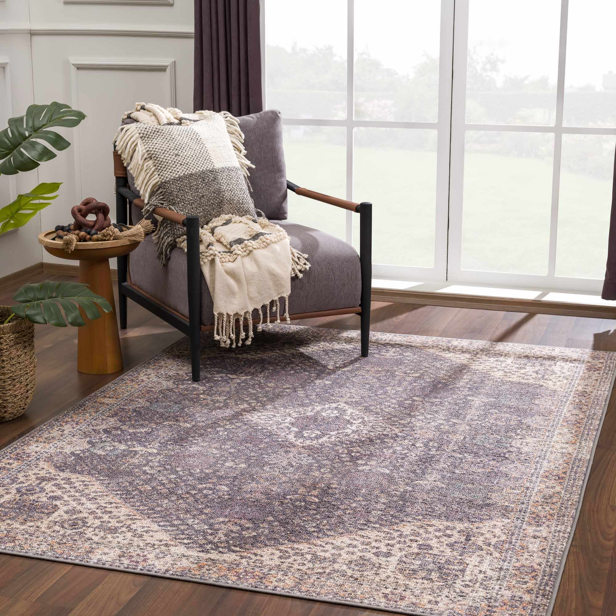 Seok Washable Area Rug - Clearance by Boutique Rugs