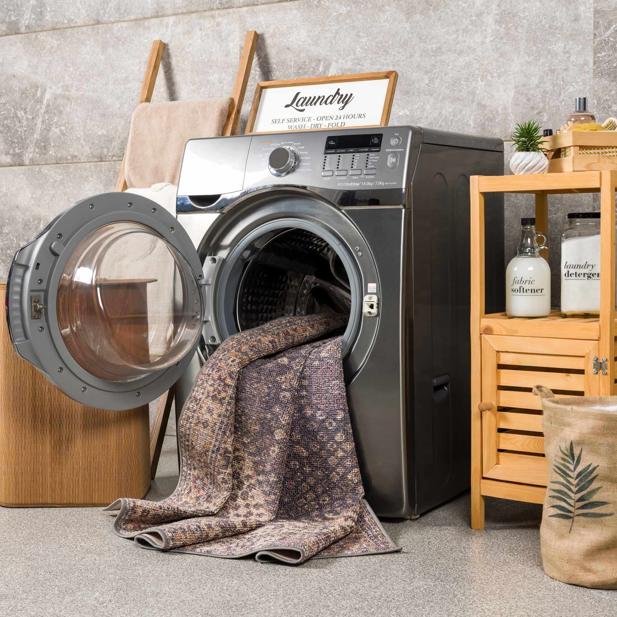 Seok Washable Area Rug - Clearance by Boutique Rugs