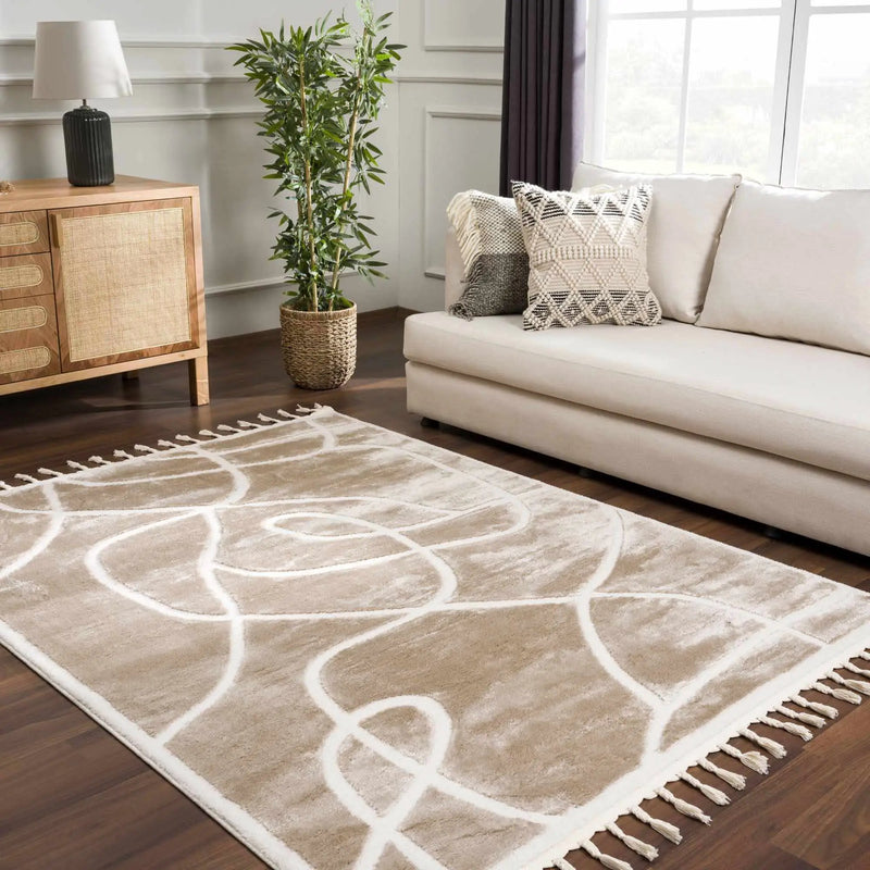Azana Cream Area Rug - Clearance by Boutique Rugs
