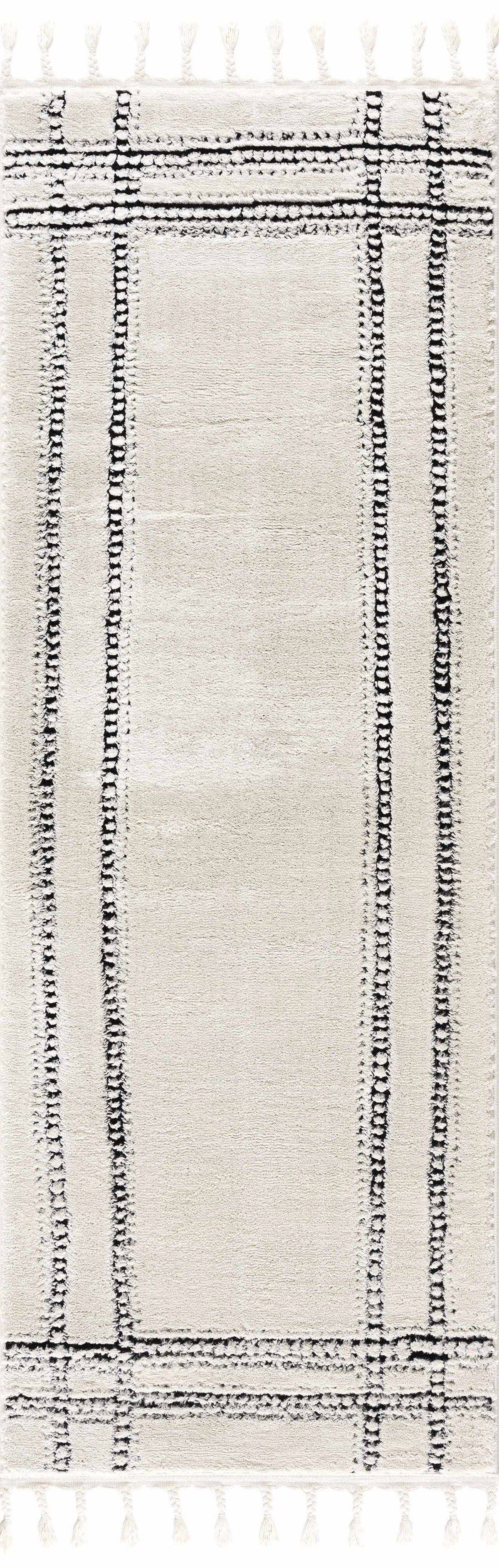 Ryuu Black & White Area Rug - Clearance, photo 10 of 19