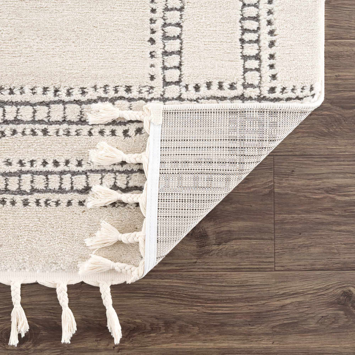 Ryuu Ivory & Gray Area Rug, photo 4 of 18