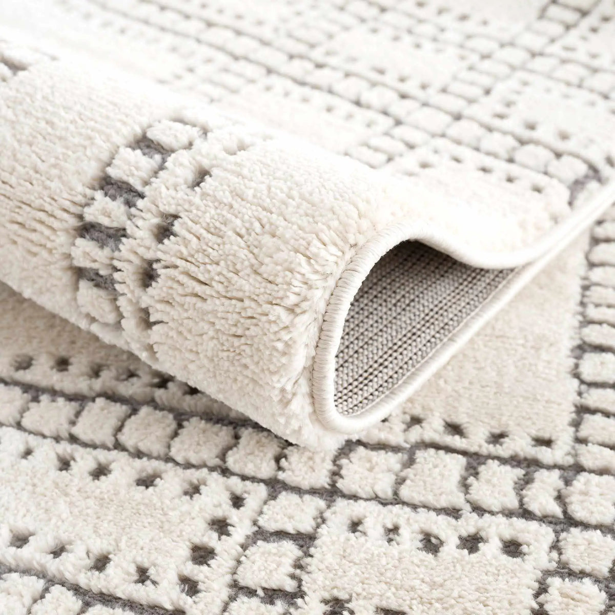 Ryuu Ivory & Gray Area Rug, photo 13 of 18