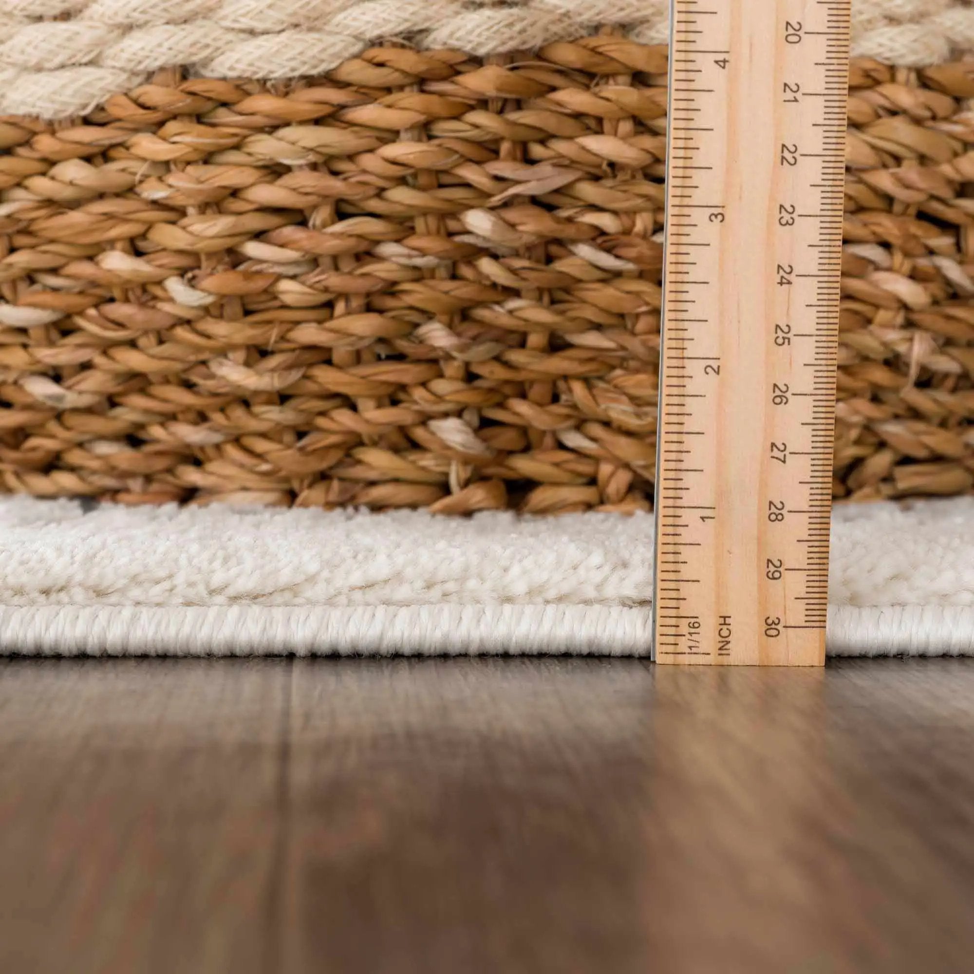 Ryuu Ivory & Gray Area Rug by Boutique Rugs