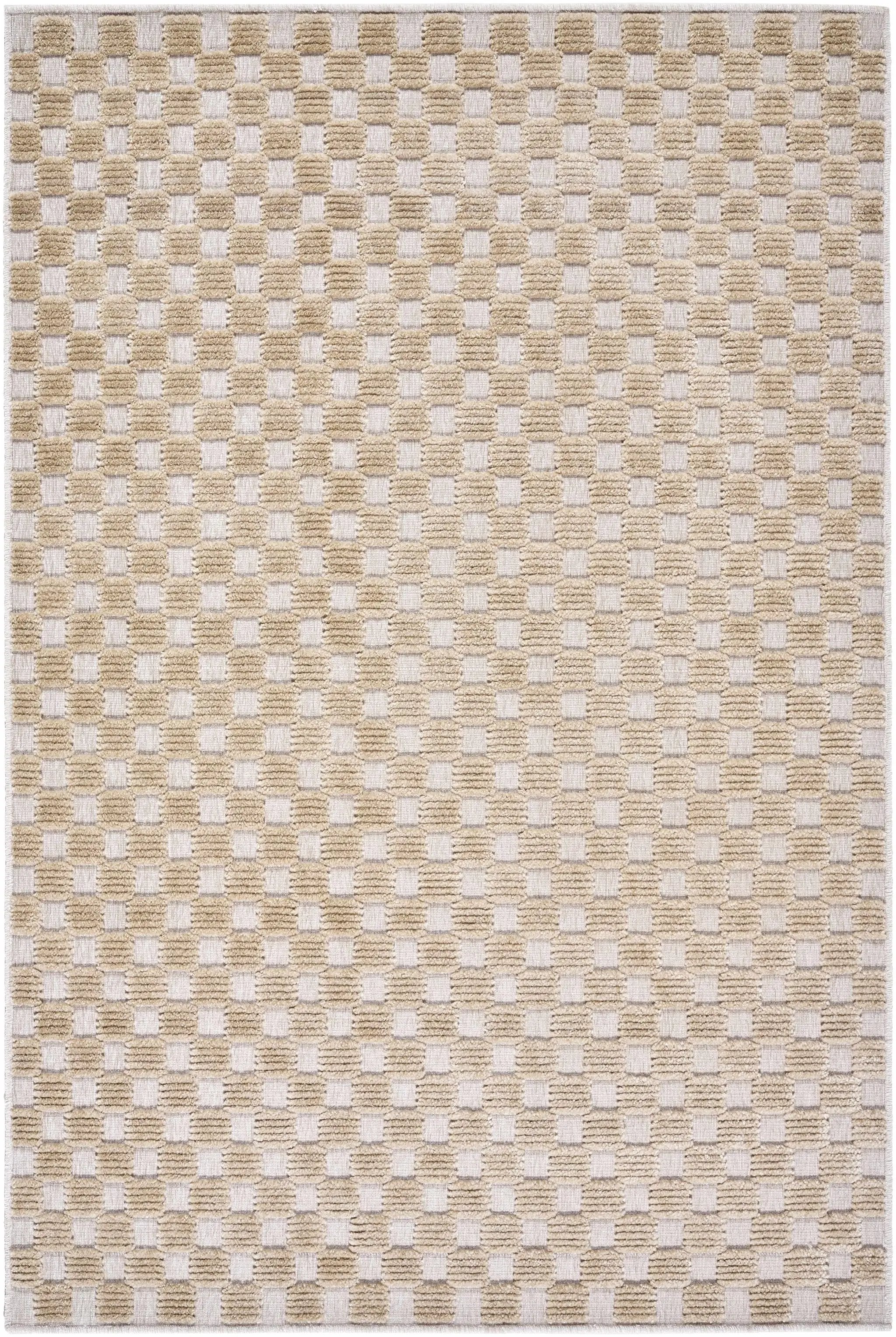 Anthea Beige Washable Area Rug by Boutique Rugs