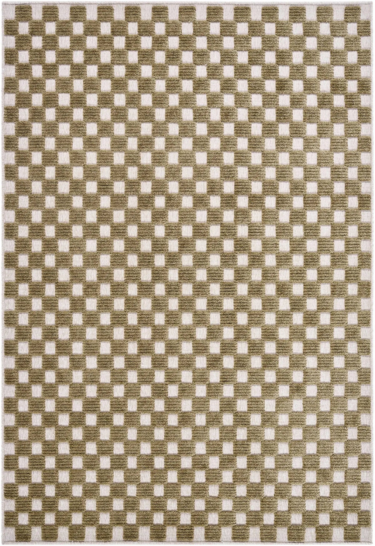 Anthea Olive Washable Area Rug