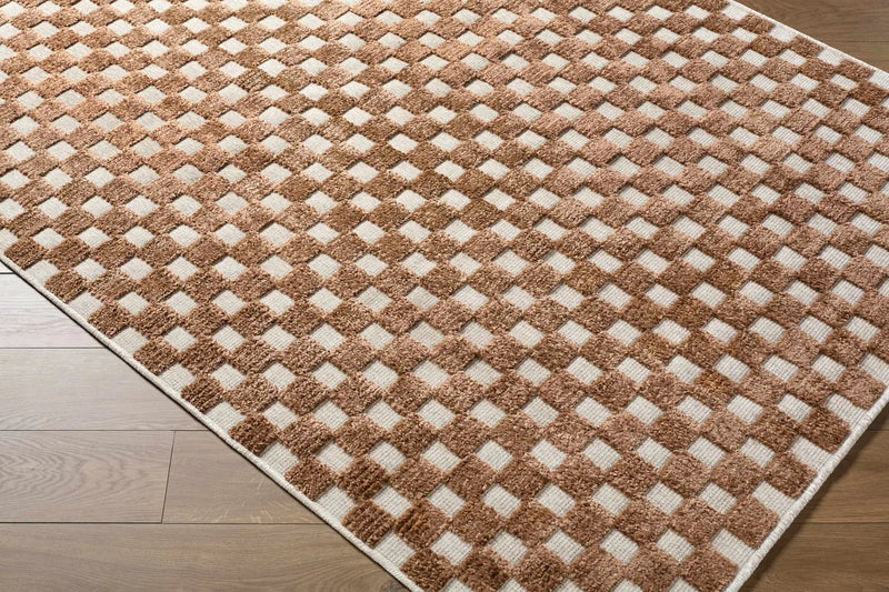 Anthea White Washable Area Rug by Boutique Rugs