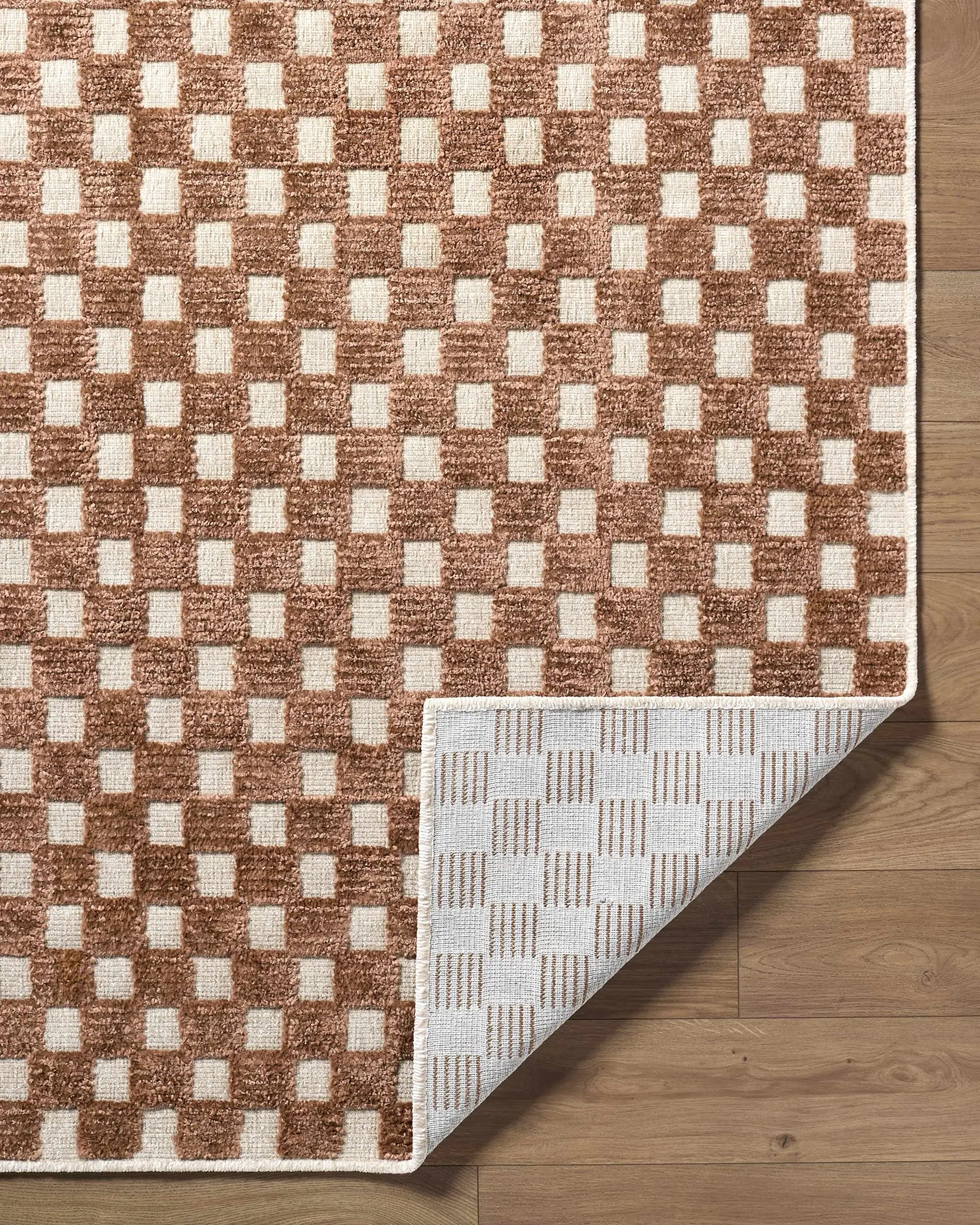 Anthea White Washable Area Rug by Boutique Rugs