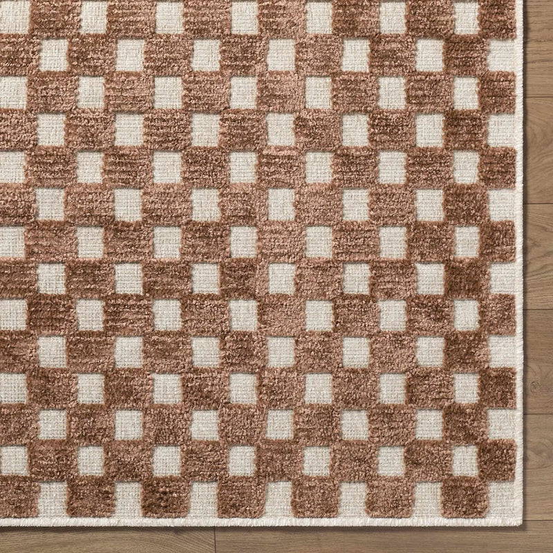 Anthea White Washable Area Rug by Boutique Rugs