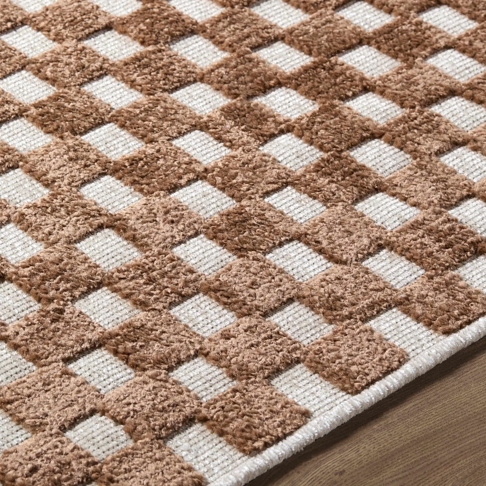 Anthea White Washable Area Rug by Boutique Rugs