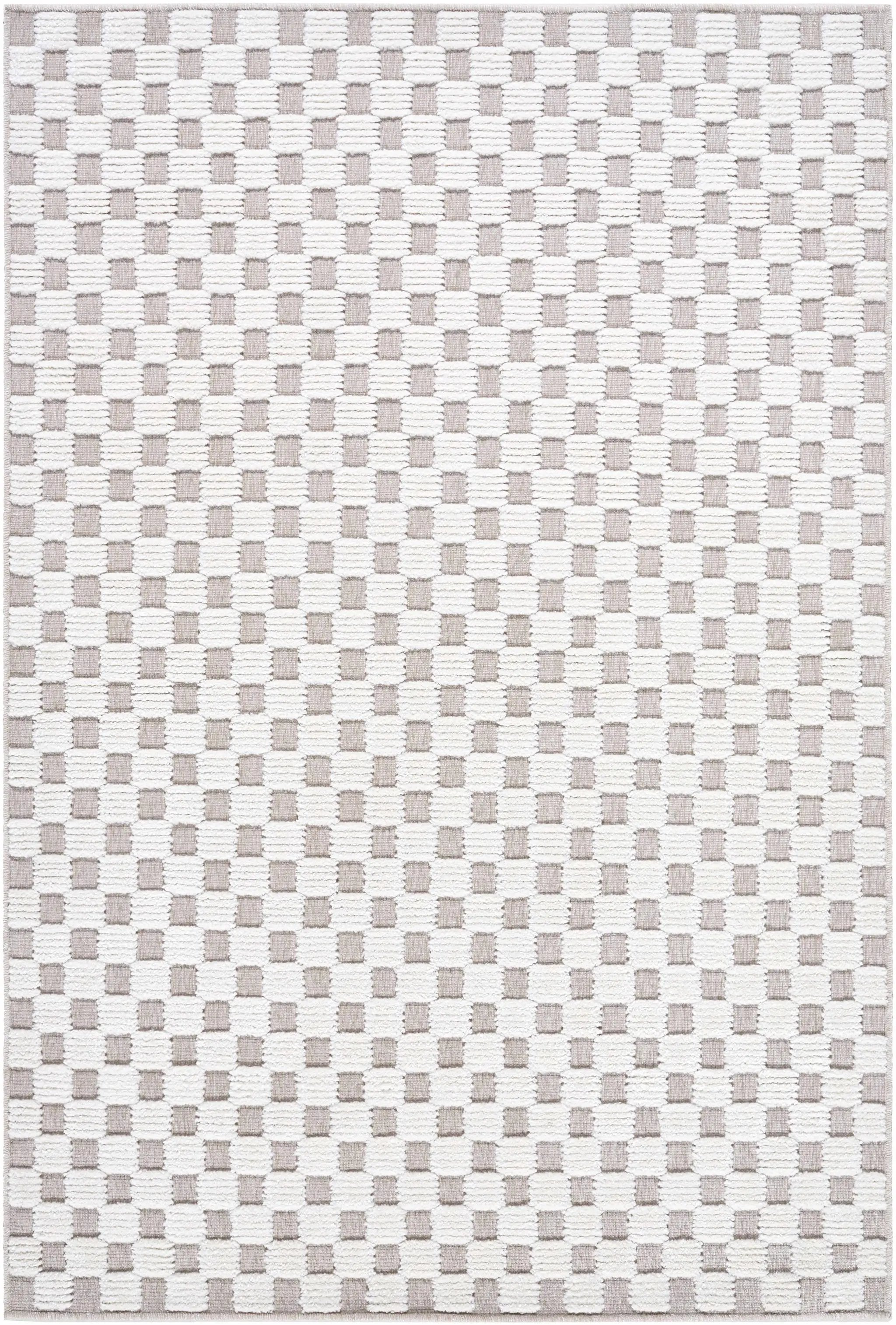 Anthea Light Gray Washable Area Rug by Boutique Rugs
