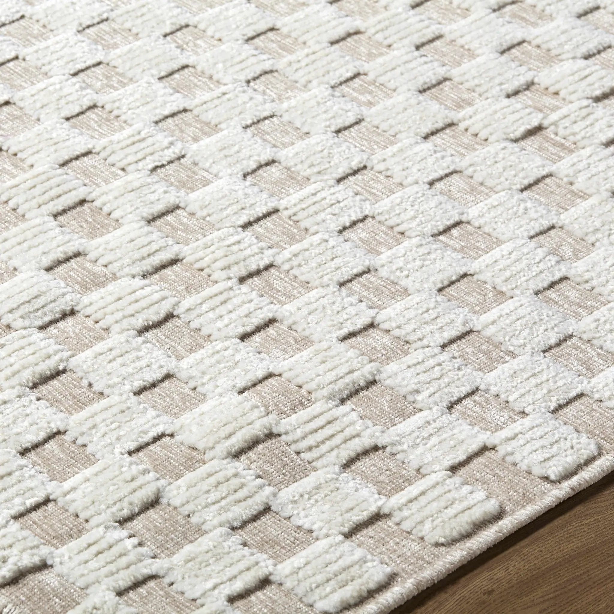 Anthea Light Gray Washable Area Rug by Boutique Rugs