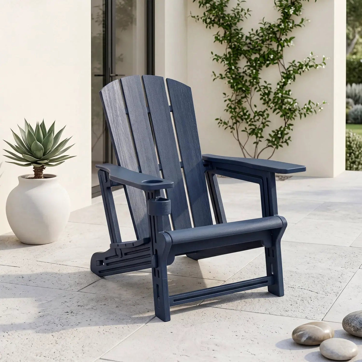 HDPE Adirondack Chair with Realistic Wood Grain, photo 9 of 24