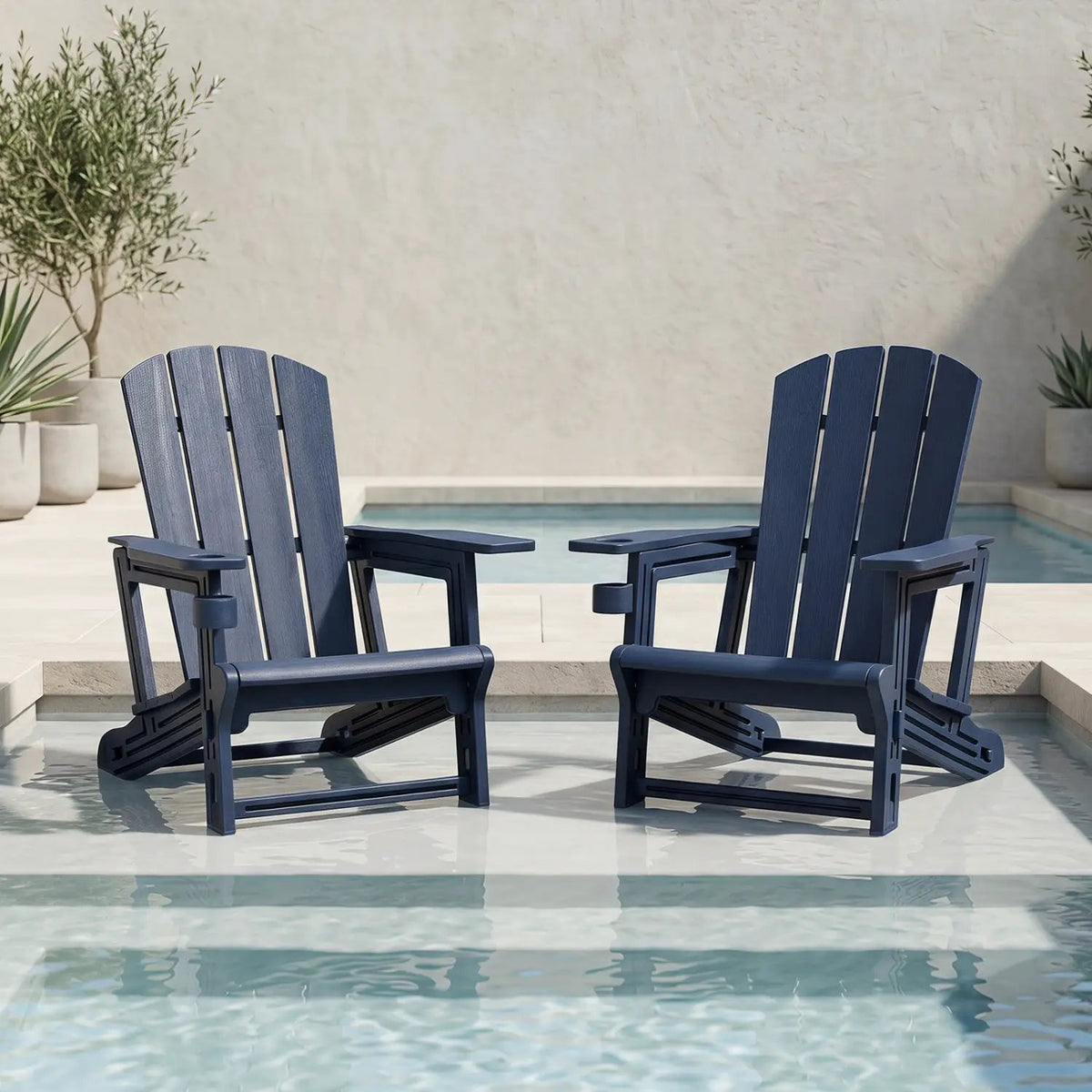 HDPE Adirondack Chair with Realistic Wood Grain, photo 10 of 24