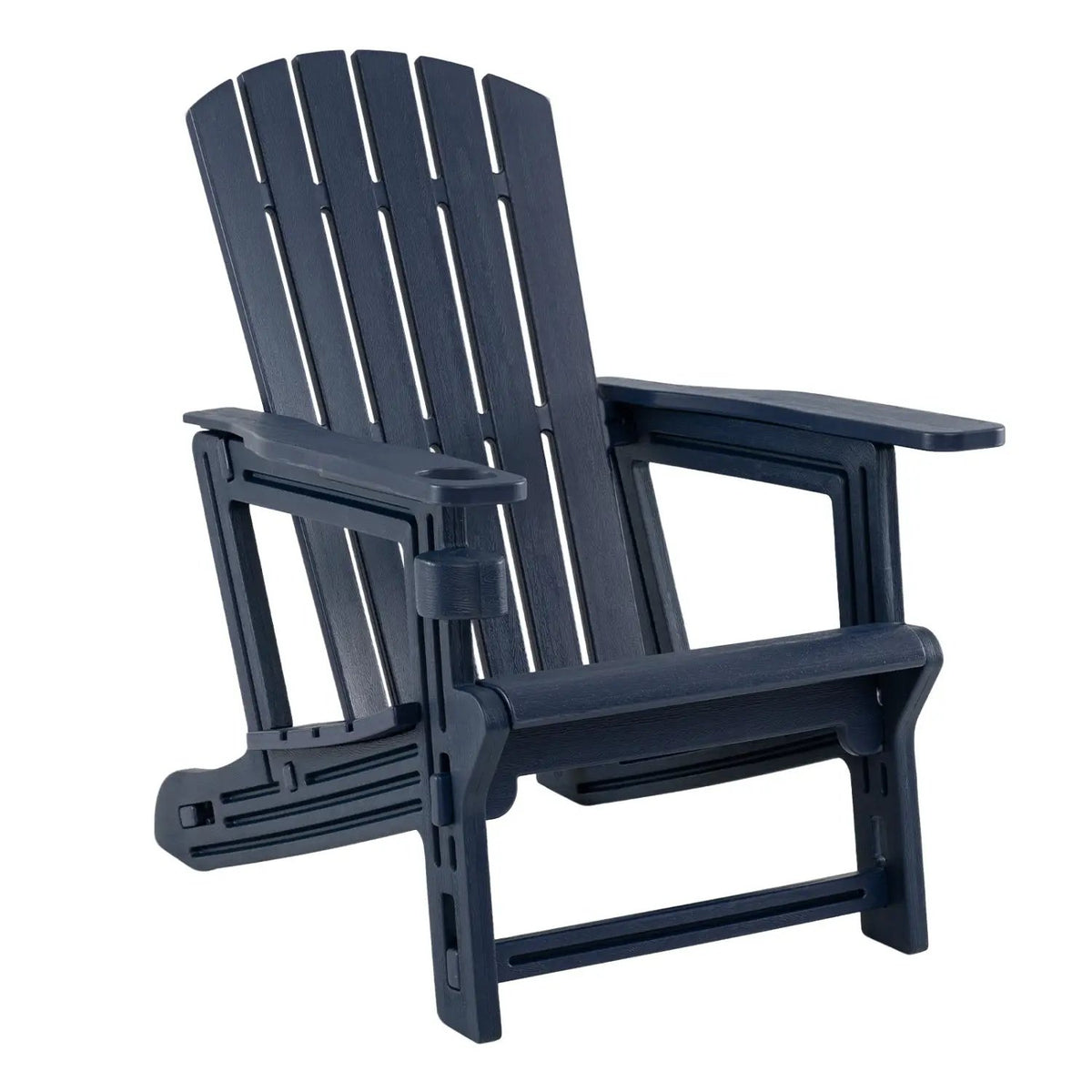 Adirondack Chair with Cup Holder - Weather-Resistant HDPE, photo 11 of 24