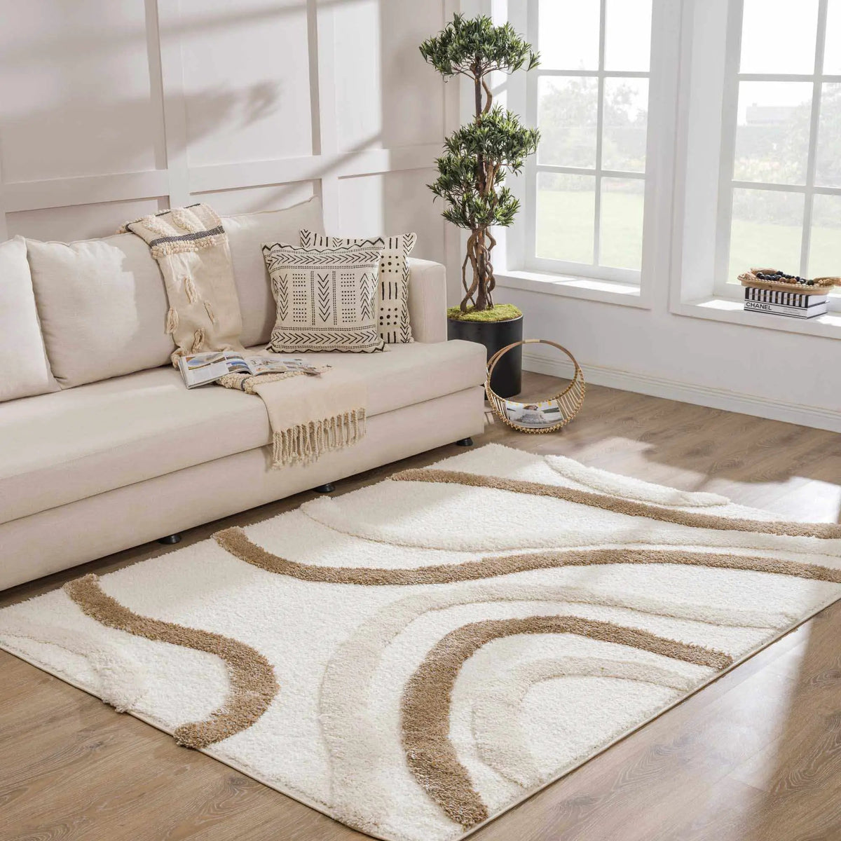 Espiye Area Rug - Clearance, installed in a room