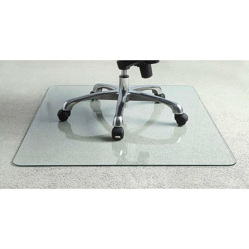 Heavy Duty 36 Inch Tempered Glass Chair Mat by HomePacific