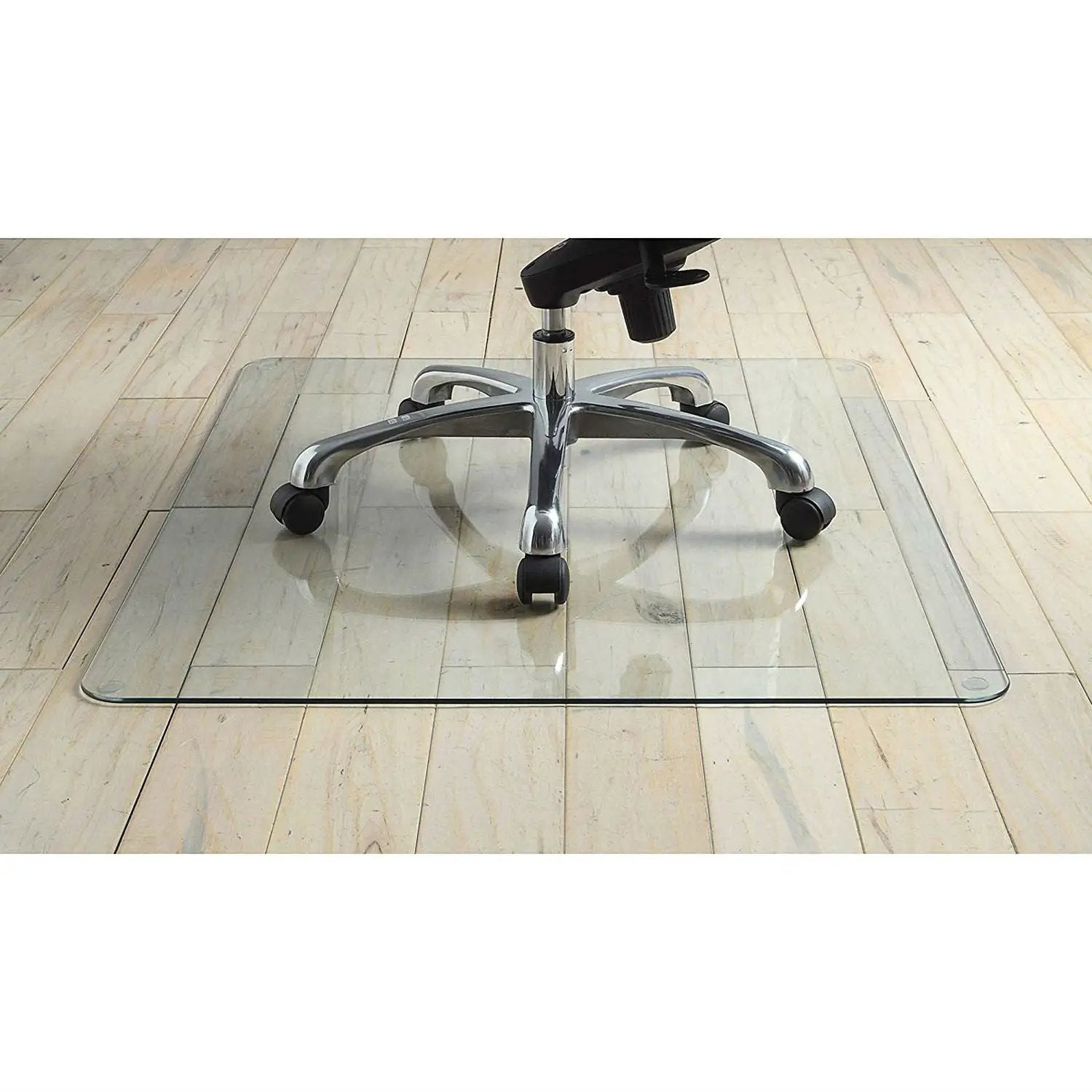 Heavy Duty 50 Inch Tempered Glass Chair Mat by HomePacific