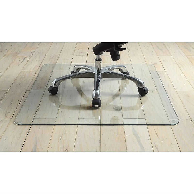Heavy Duty 50 Inch Tempered Glass Chair Mat by HomePacific