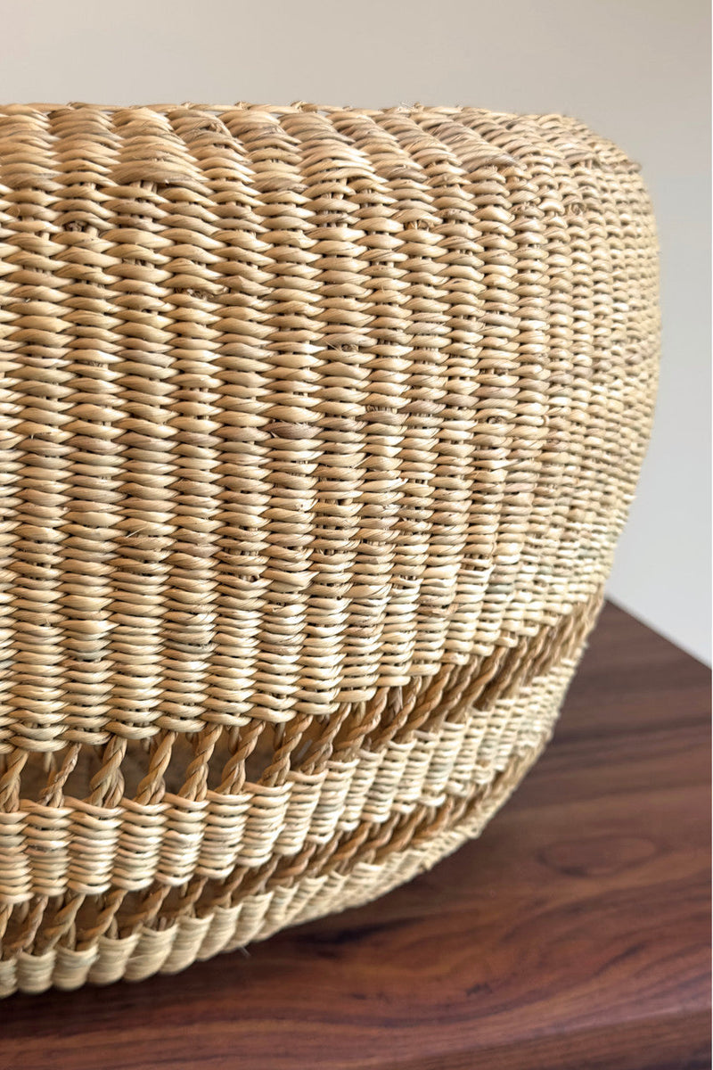 Perfect Planter - Round Mixed Weave, detail