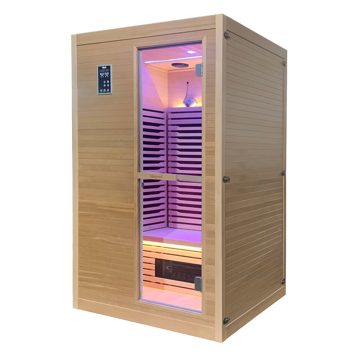 Blisspod | Helsinki | Full Spectrum Ultimate Indoor Sauna | Red Light Therapy | 2 Person, photo 4 of 26