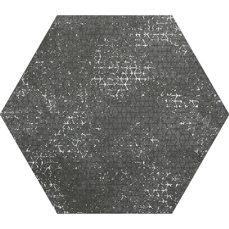 Graphite Gray 9x11 Textured Hexagon Porcelain Tile (16 pack, 8.07 sq ft/case) by Apollo Tile