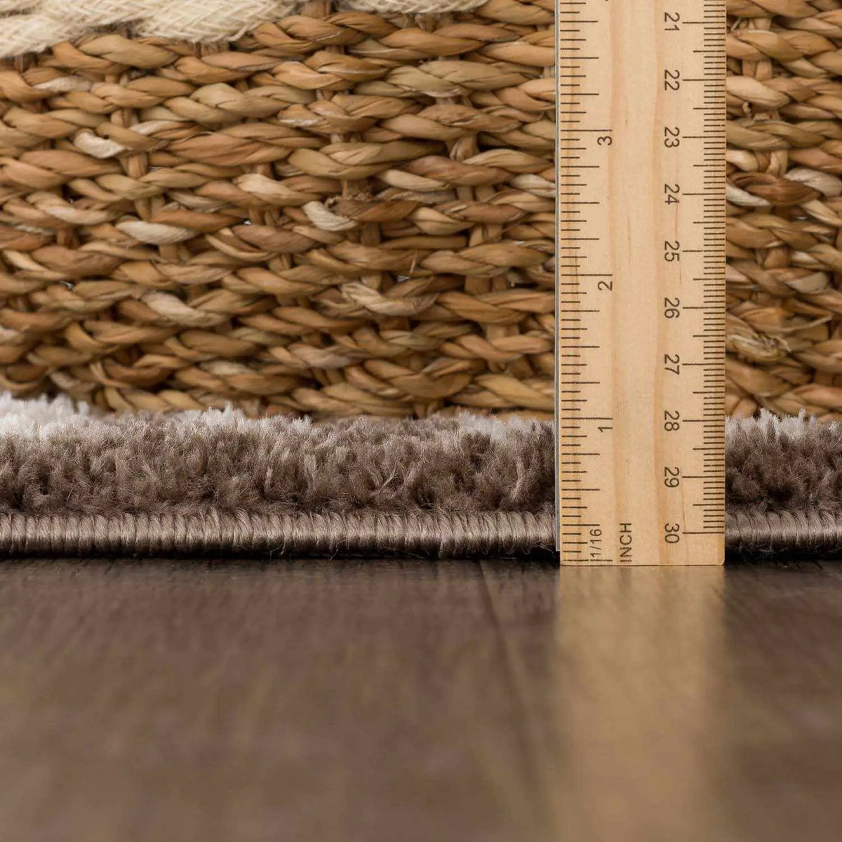 Allard Brown Washable Area Rug, photo 9 of 13