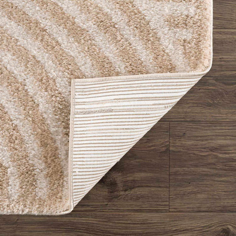 Allard Beige Washable Area Rug by Boutique Rugs