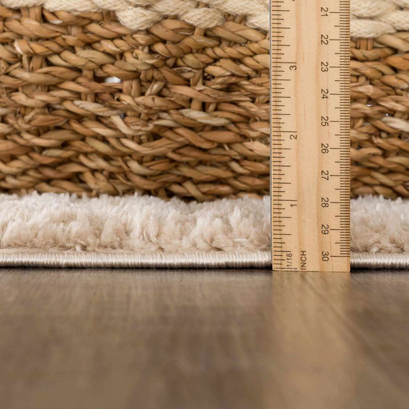 Allard Beige Washable Area Rug by Boutique Rugs