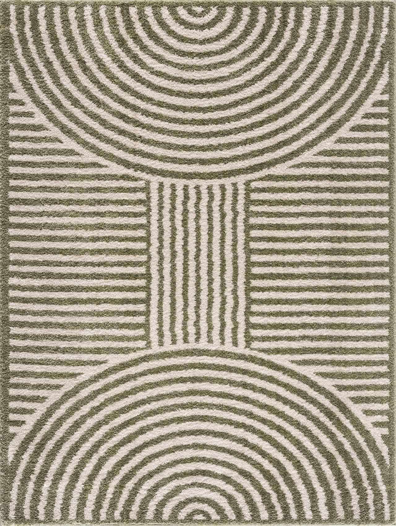 Allard Green Washable Area Rug by Boutique Rugs
