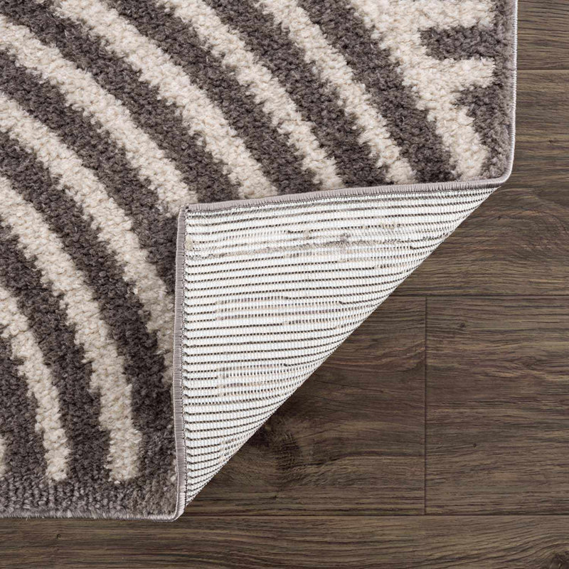 Allard Charcoal Washable Area Rug by Boutique Rugs