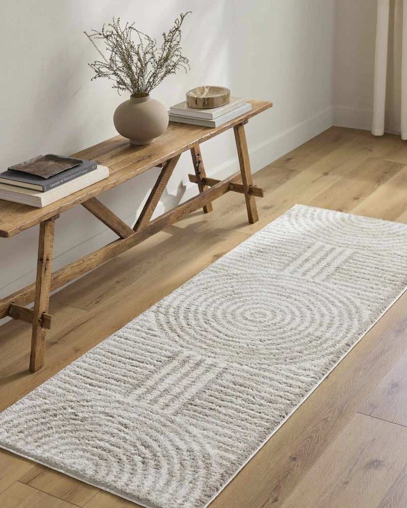 Allard Gray Washable Area Rug by Boutique Rugs
