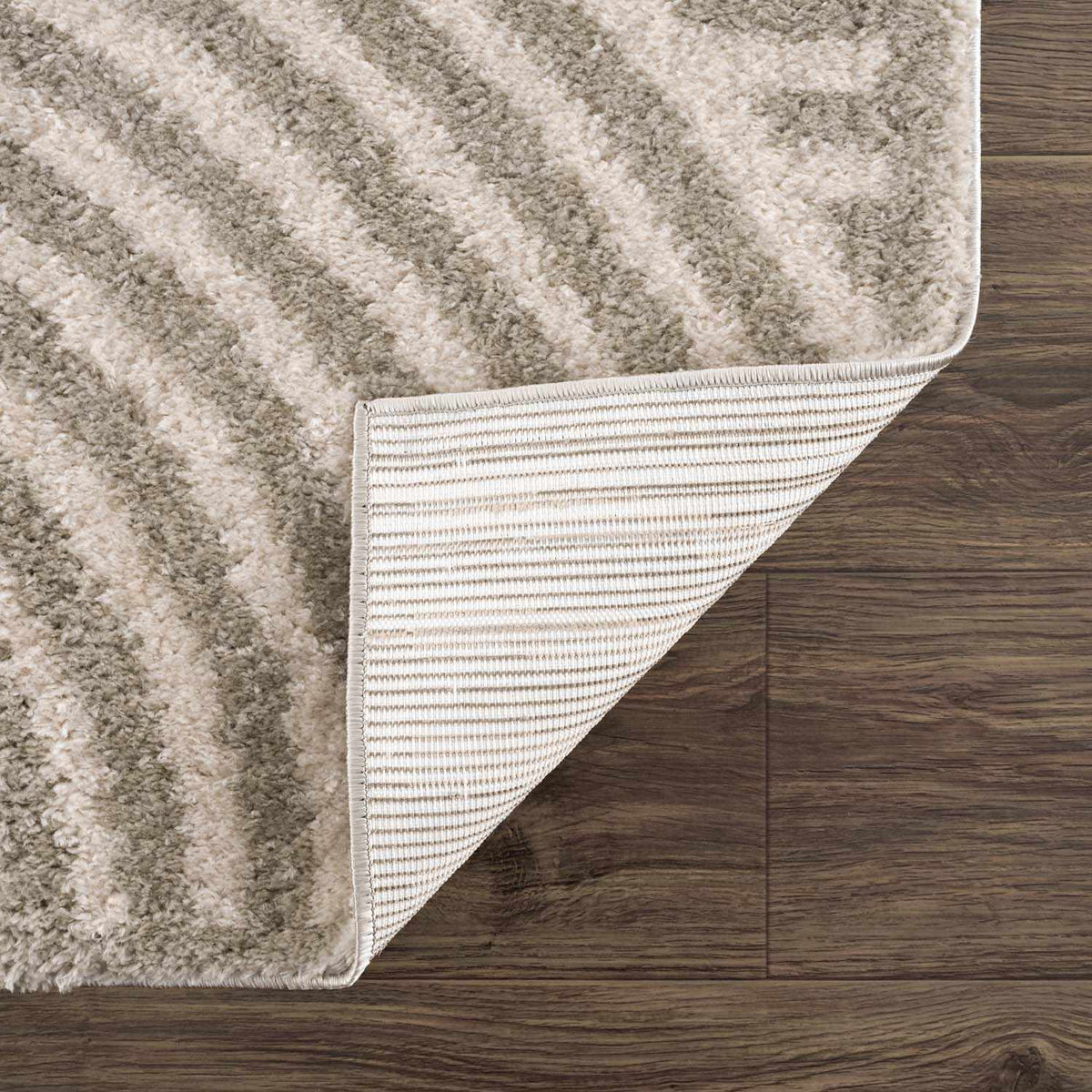Allard Gray Washable Area Rug, photo 5 of 13