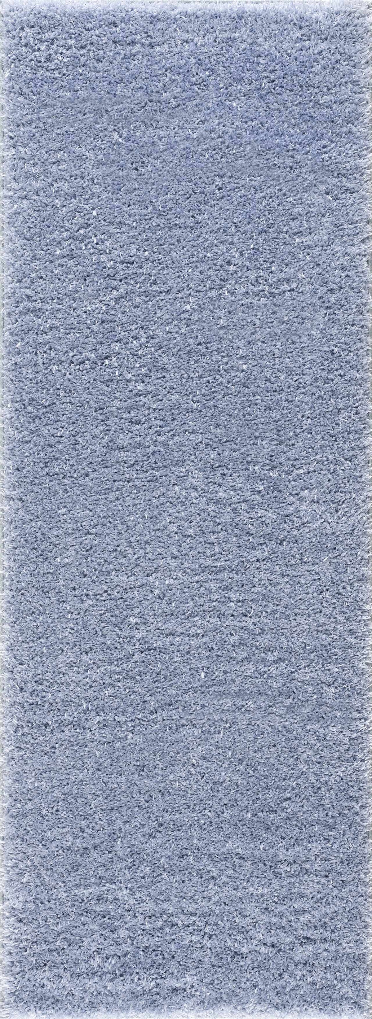 Faina Solid Aqua Shag Washable Area Rug - Clearance, photo 9 of 18