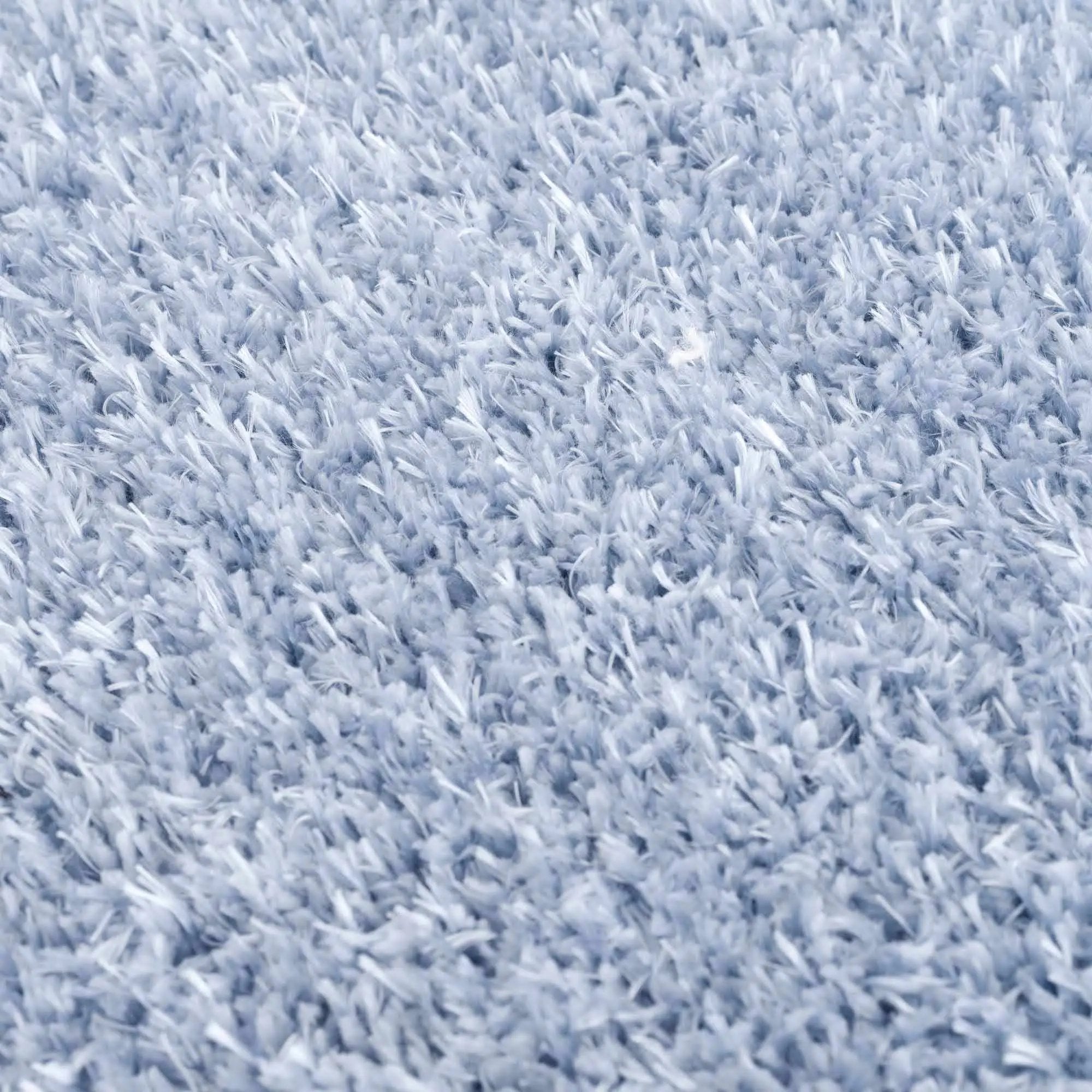 Faina Solid Aqua Shag Washable Area Rug - Clearance by Boutique Rugs