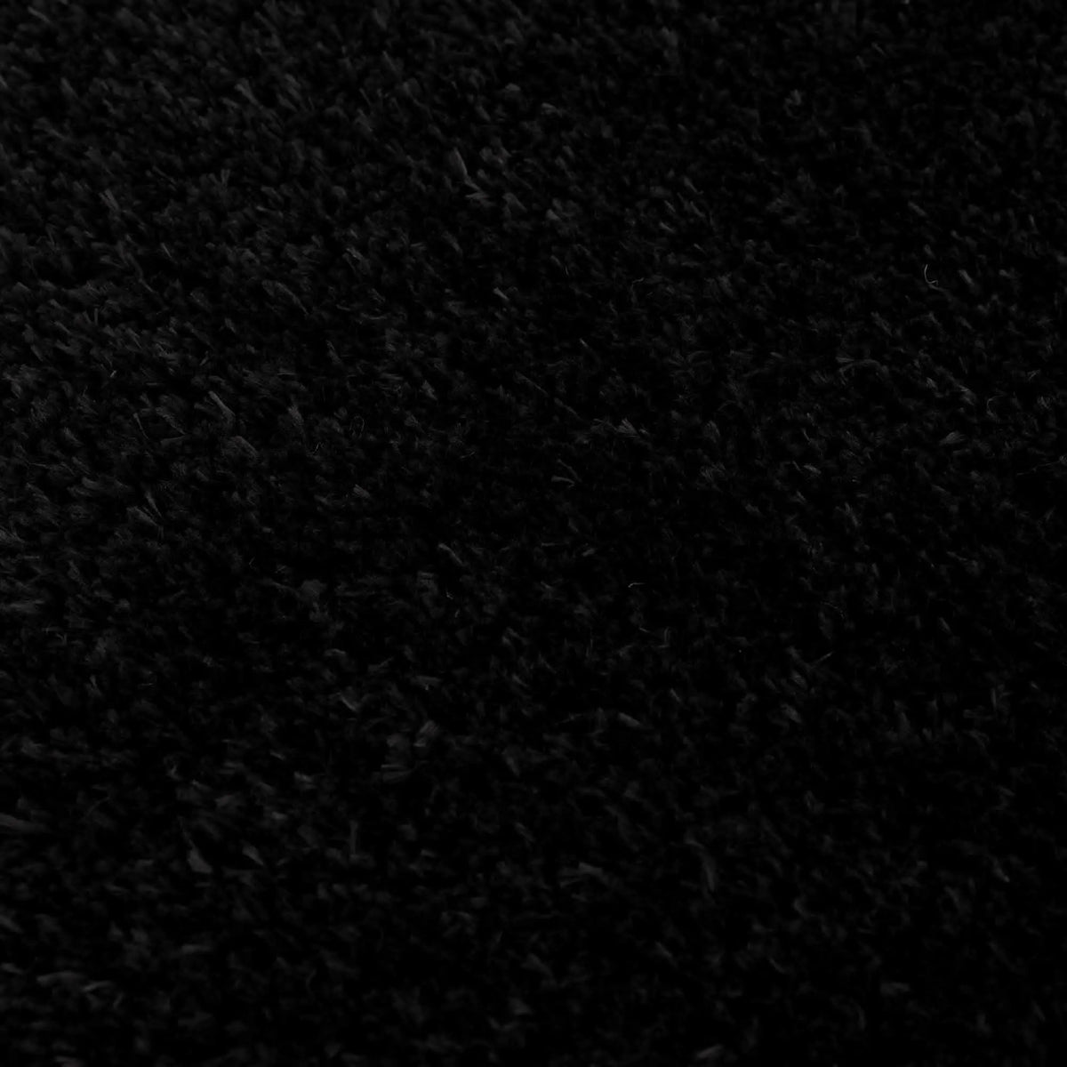 Faina Solid Black Shag Washable Area Rug - Clearance, photo 18 of 18