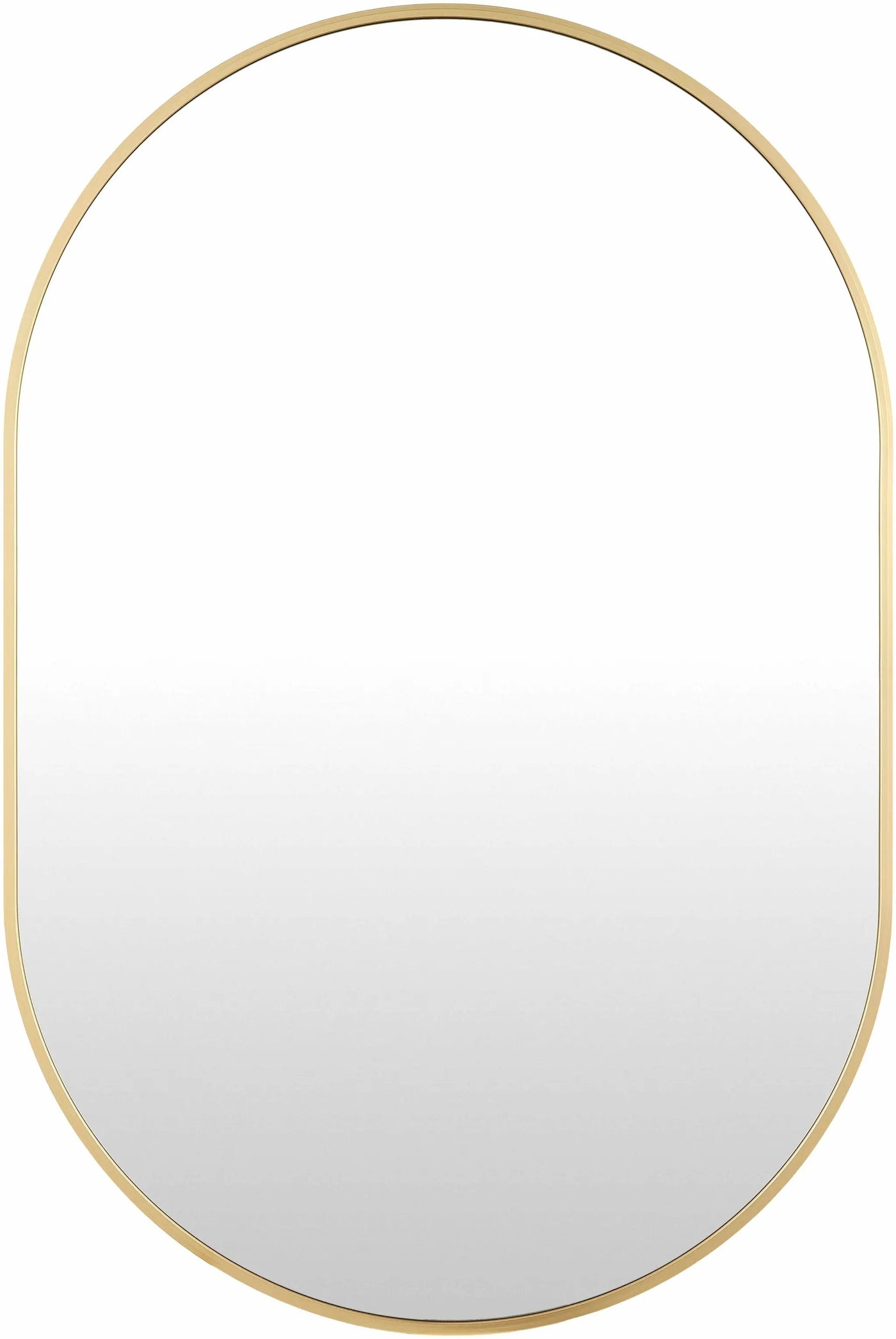 Hagenburg Gold Iron Frame Mirror by Boutique Rugs