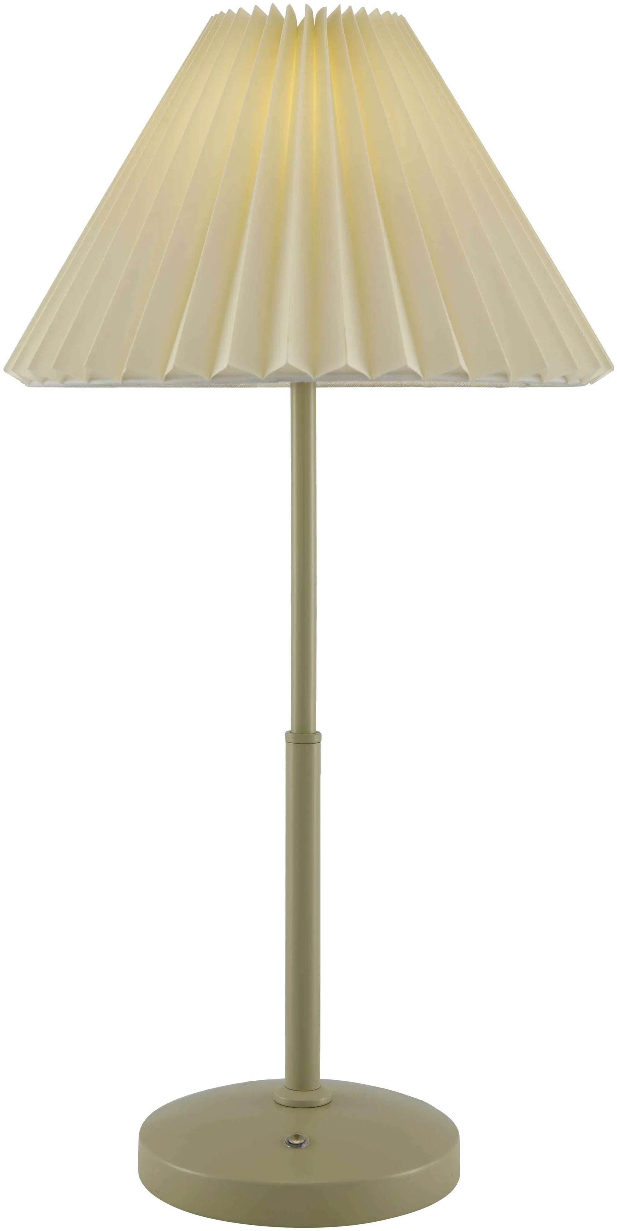 Hamidiyeh Cream Table Lamp by Boutique Rugs