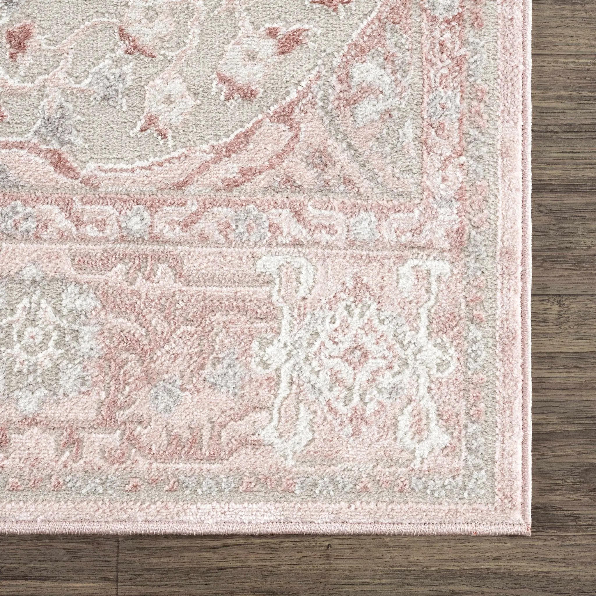 Zora Pink Area Rug by Boutique Rugs