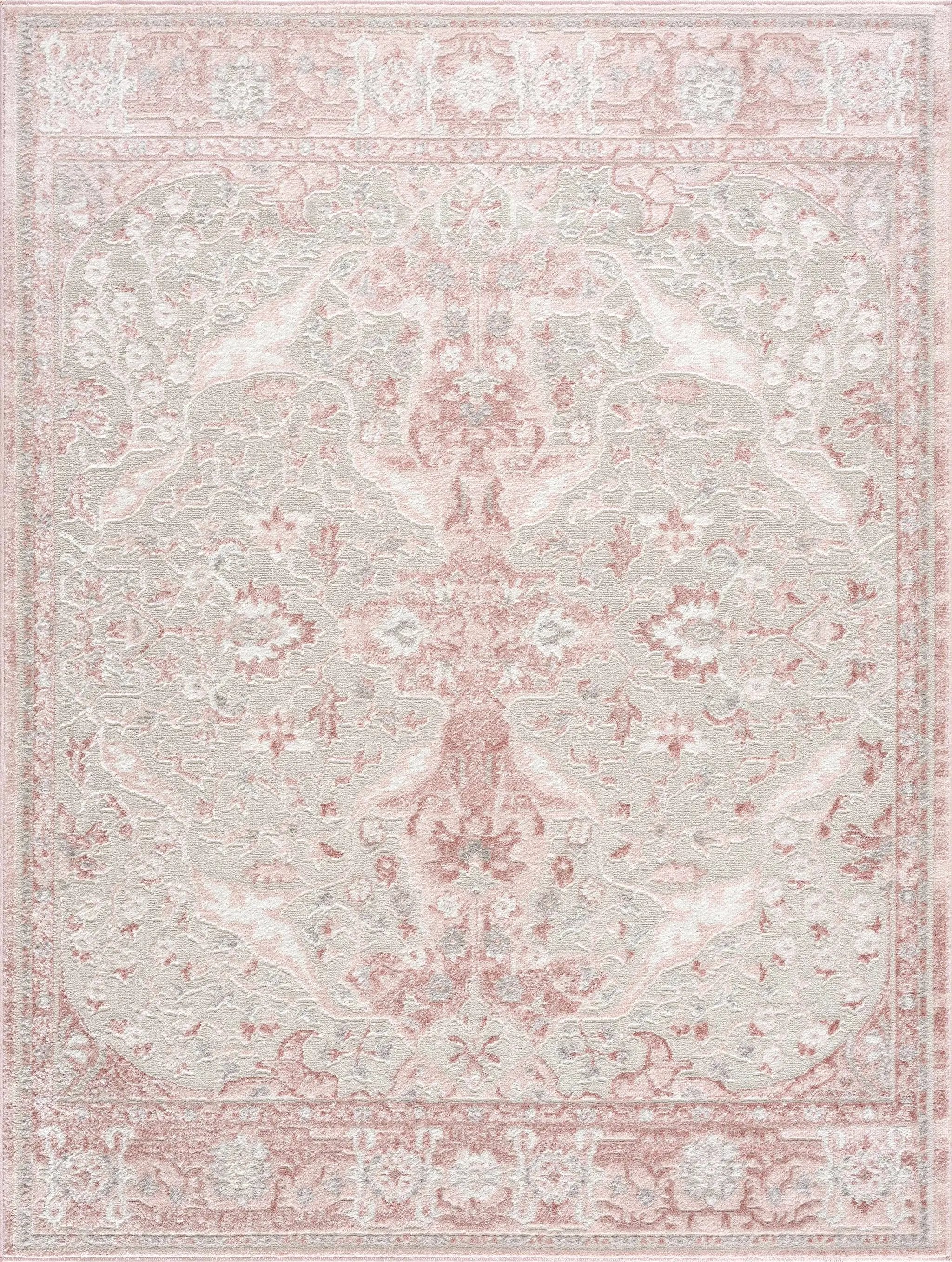 Zora Pink Area Rug by Boutique Rugs