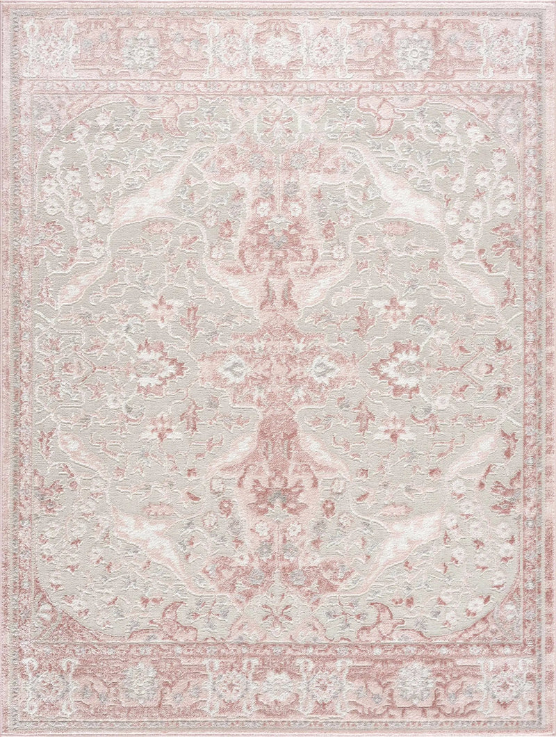 Zora Pink Area Rug by Boutique Rugs
