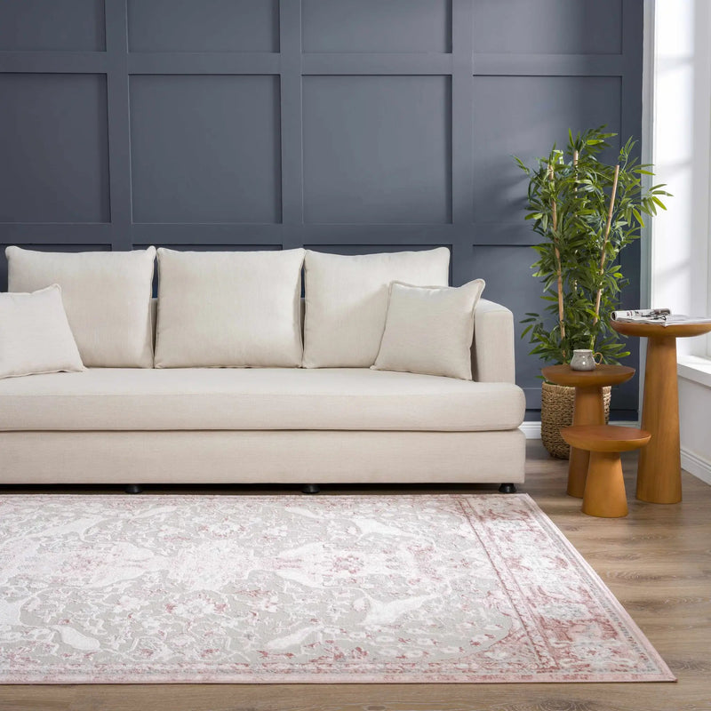 Zora Pink Area Rug by Boutique Rugs