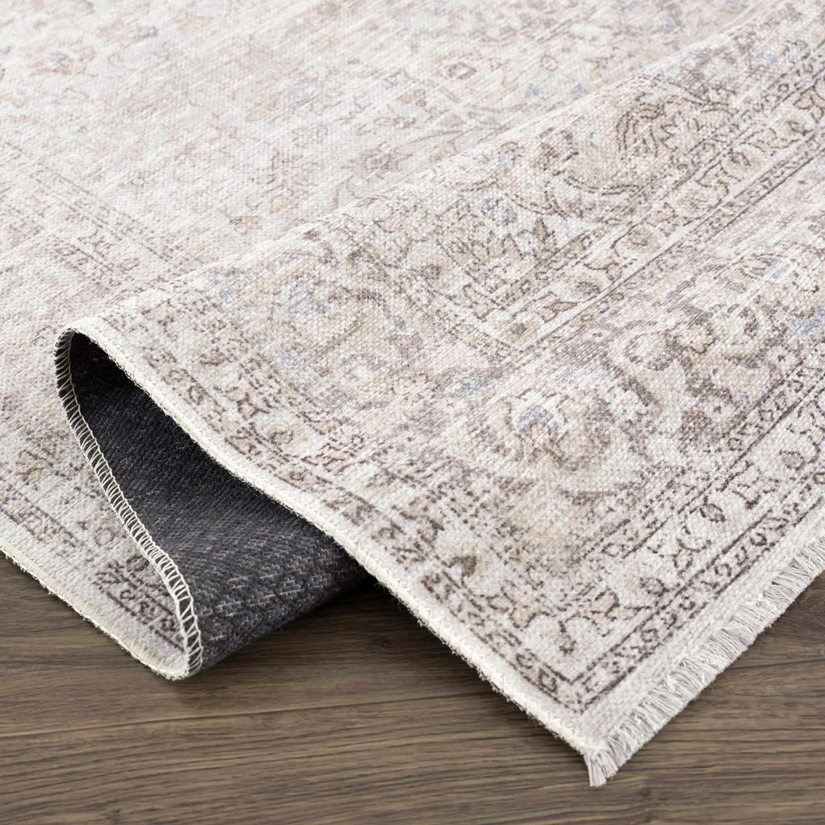 Cream Holi-2301 Washable Area Rug, photo 17 of 40
