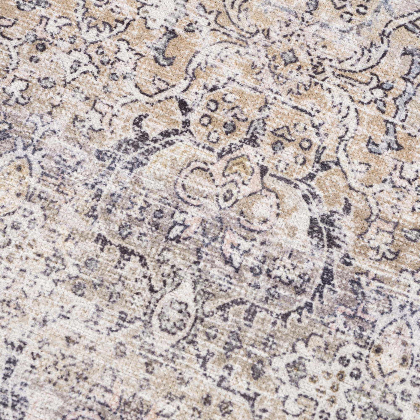 Olive Holi-2304 Washable Area Rug by Boutique Rugs