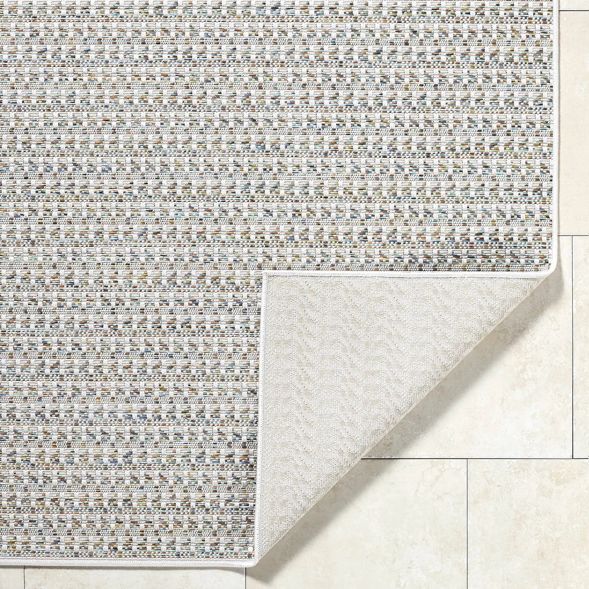 Ataret Ivory Outdoor Area Rug, photo 6 of 7