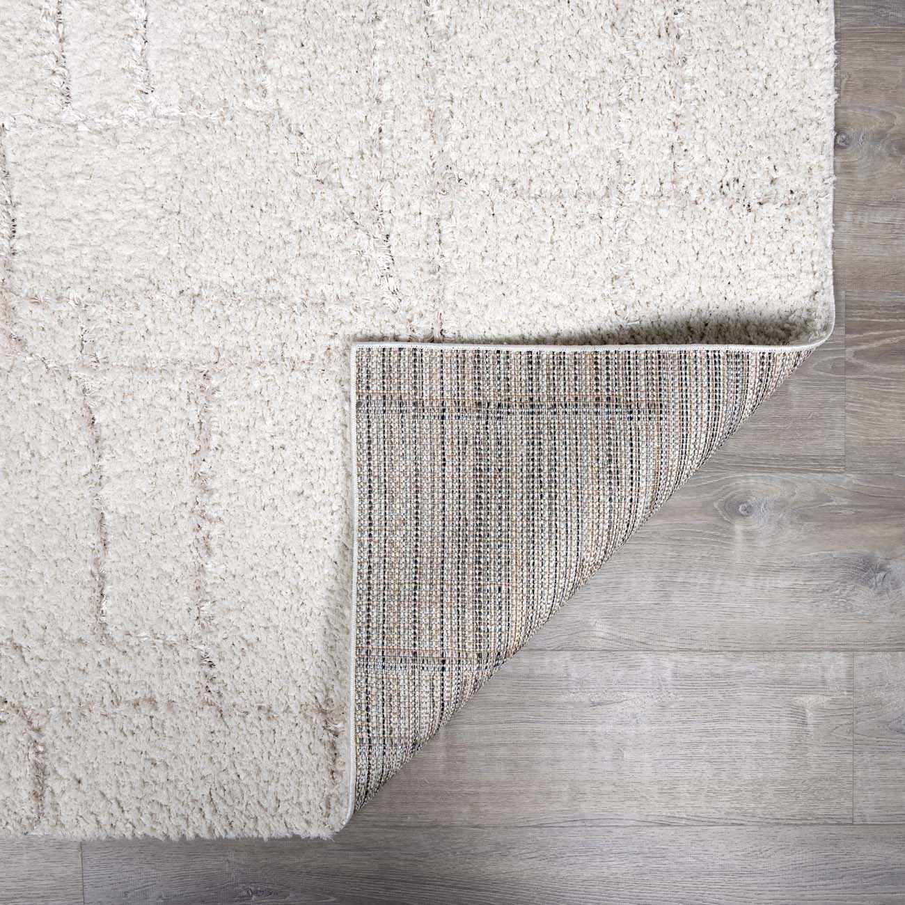 Andia Plush Grid Rug - Clearance by Boutique Rugs