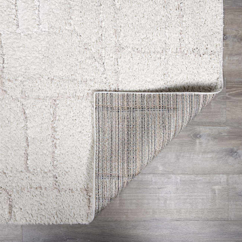 Andia Plush Grid Rug - Clearance by Boutique Rugs